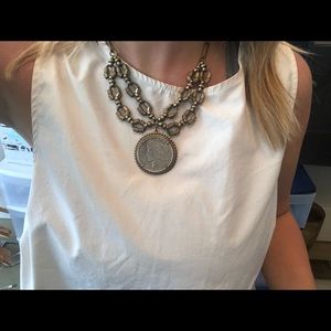 VINTAGE US PEACE DOLLAR NECKLACE